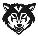 Wolf Head v5 Decal Sticker